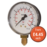40mm Standard Pressure Gauge