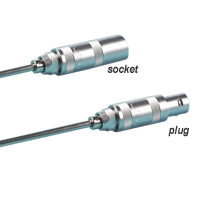 Mineral Insulated Thermocouple with a Size 0 Lemo Connector