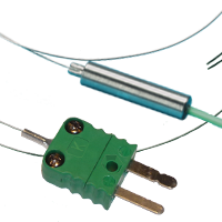Miniature Thermocouples Thermocouples with a diameter of 0.25mm, 0.5mm or 0.75mm for applications requiring extremely fast response and minimal size.