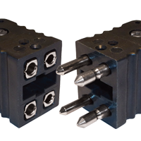 Standard Duplex Thermocouple Connectors (rated to 220°C)