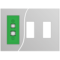 Standard Connector Panels without Panel Mounting Holes * connectors sold separately