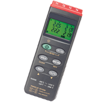 Hand Held Four Channel Type K Thermocouple Datalogger with Windows Software